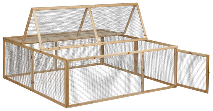 dobar XXL Freilaufgehege aus Holz